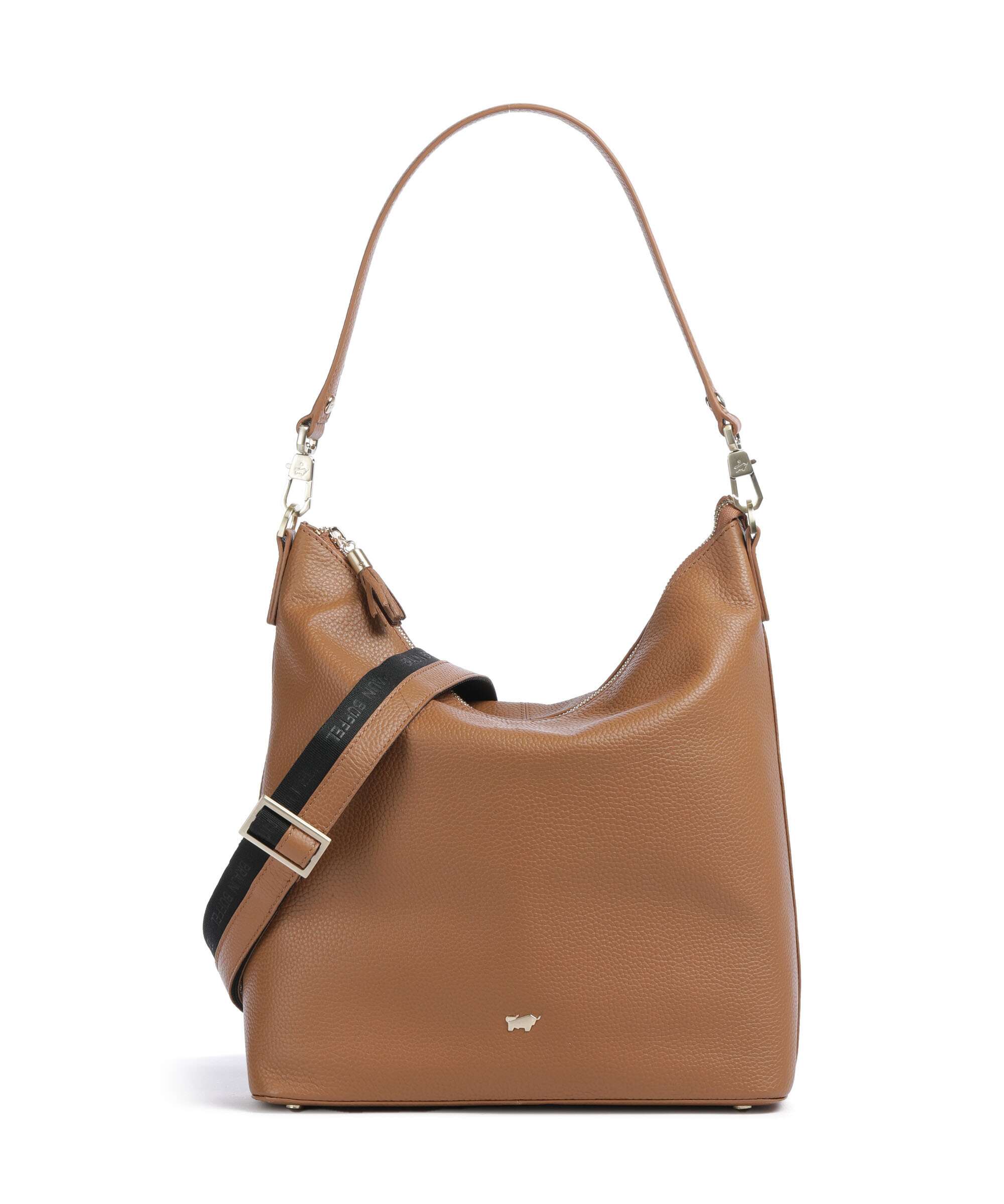 Braun Büffel Hanna M Hobo bag cognac