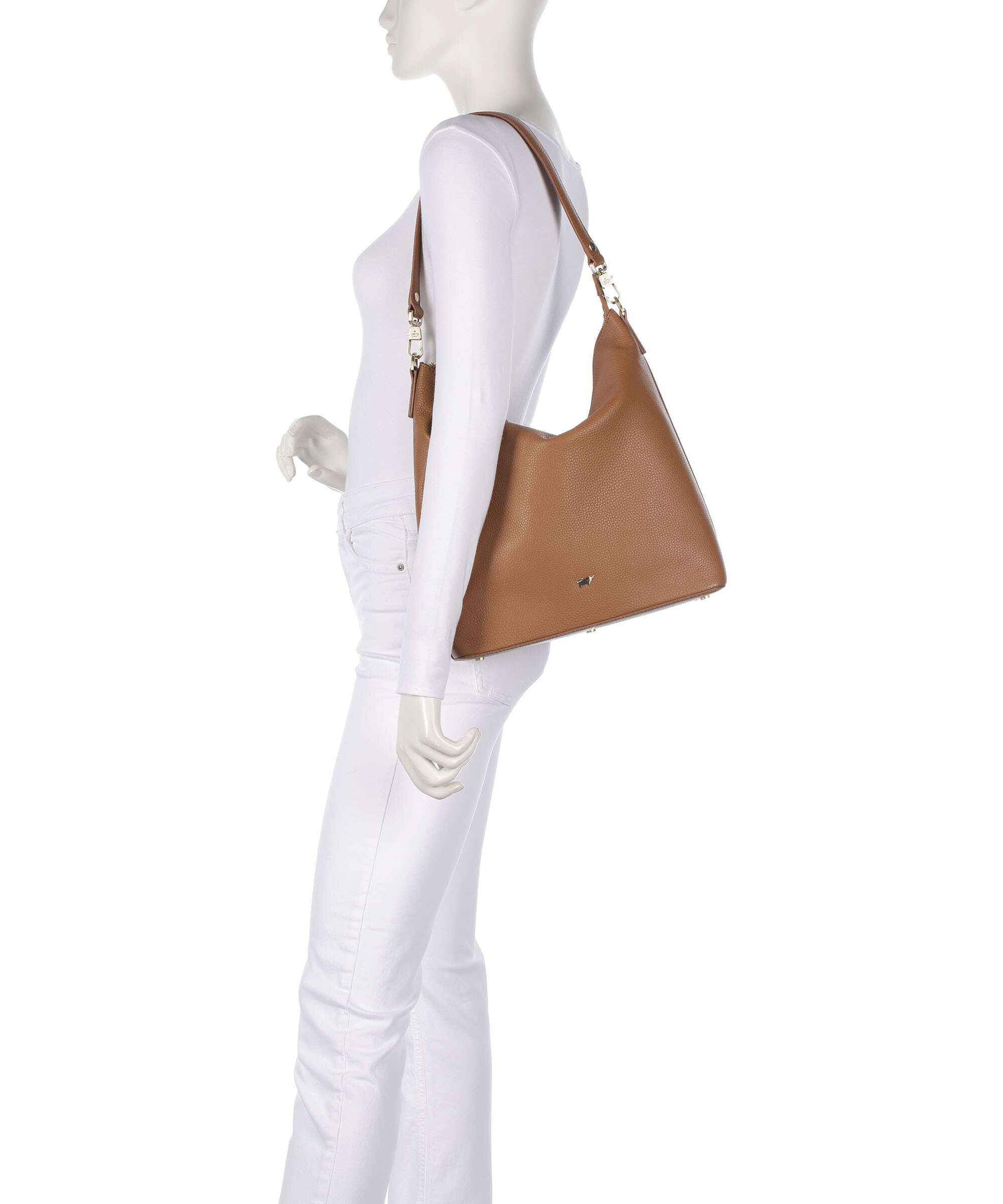 Braun Büffel Hanna M Hobo bag cognac