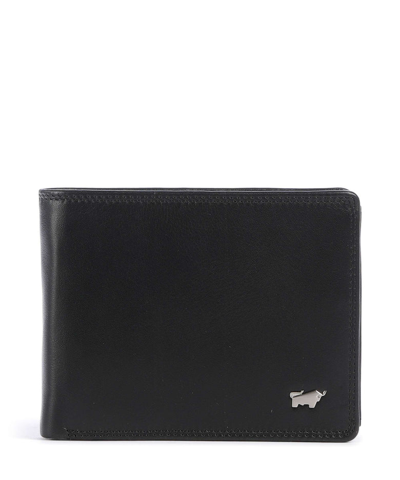 Braun Büffel Golf RFID Wallet schwarz