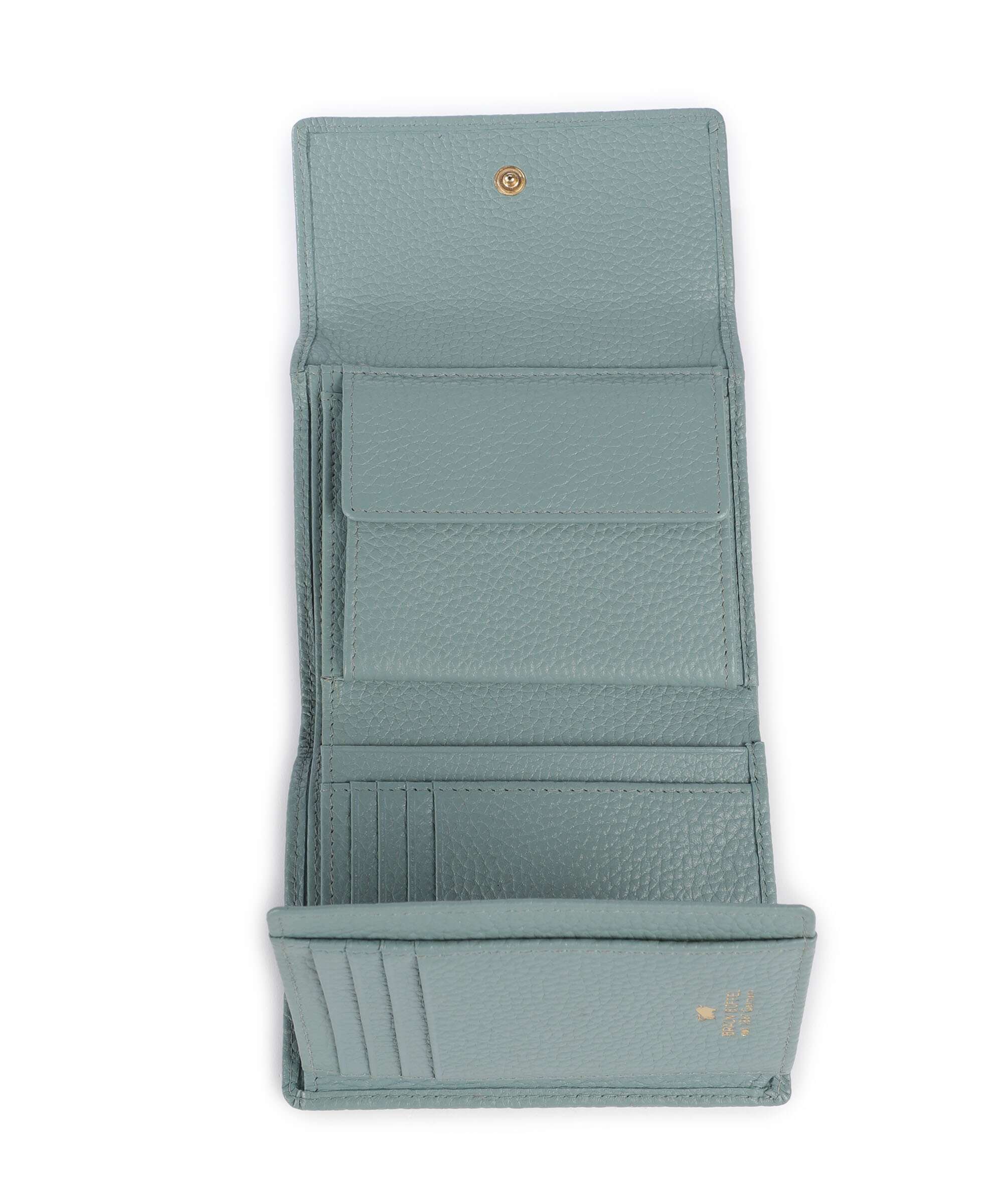 Braun Büffel Asti M Wallet green mistle