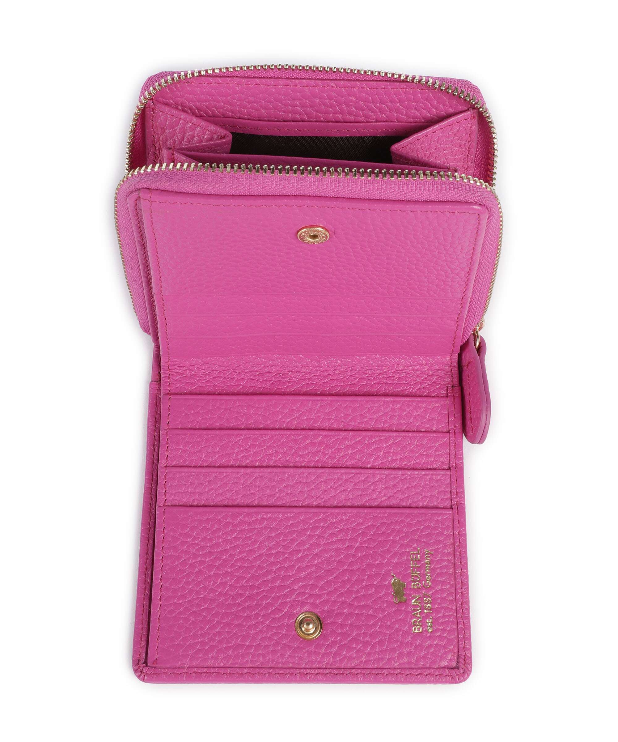 Braun Büffel Asti S Wallet fuchsia