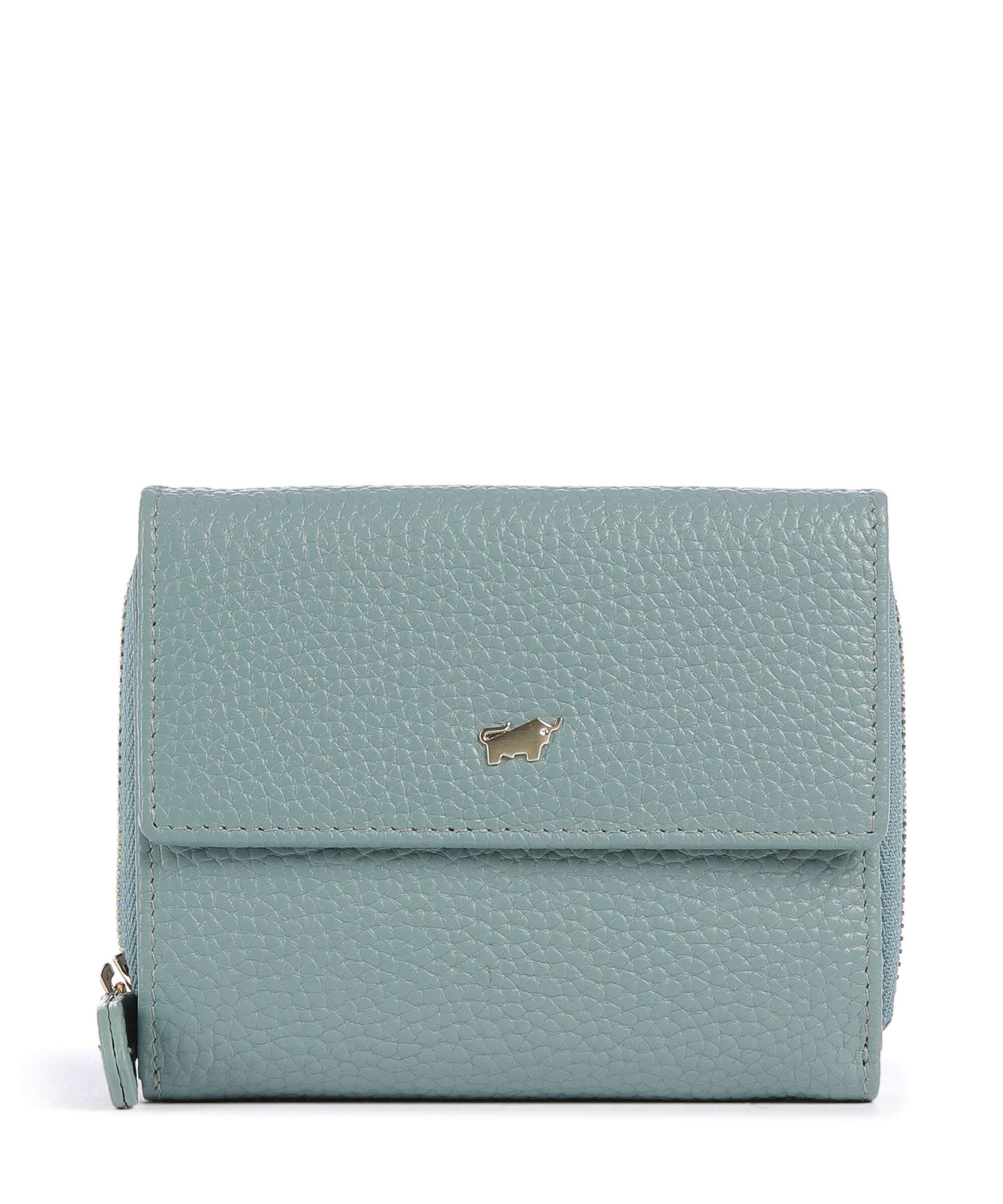 Braun Büffel Asti M Wallet green mistle