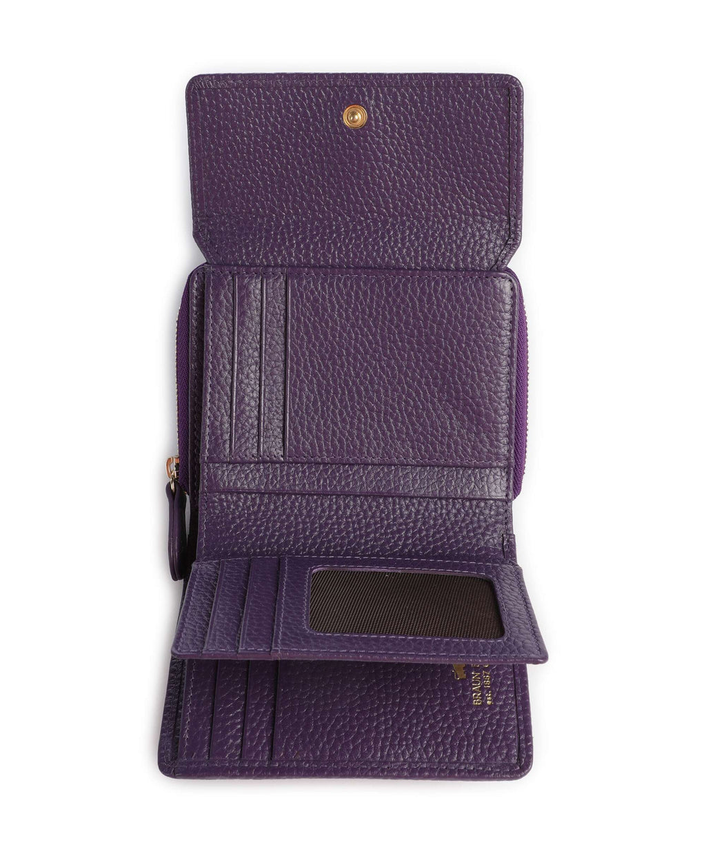 Braun Büffel Asti M Wallet mystery violet