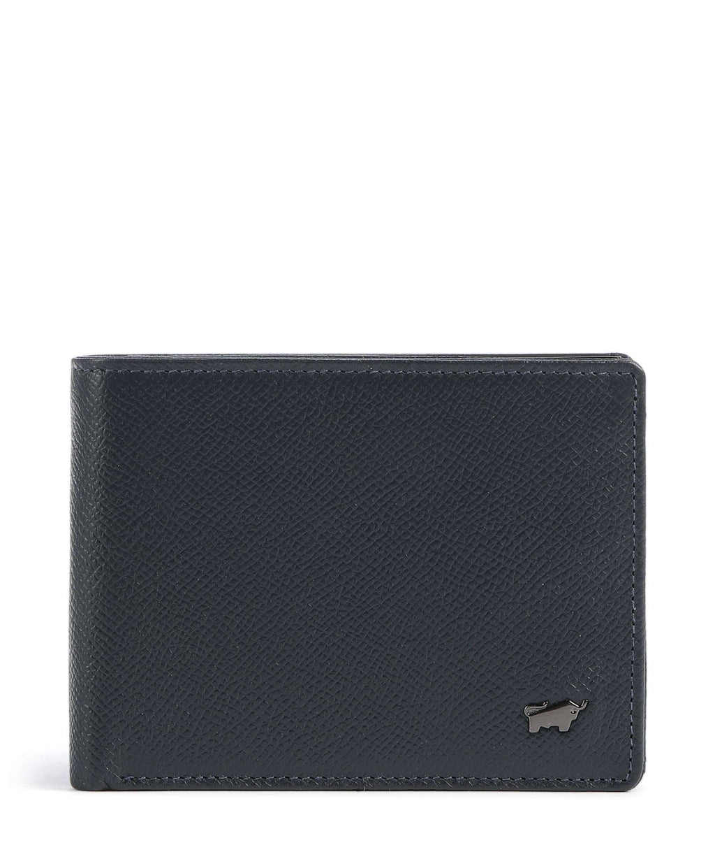 Braun Büffel Robin Wallet blau
