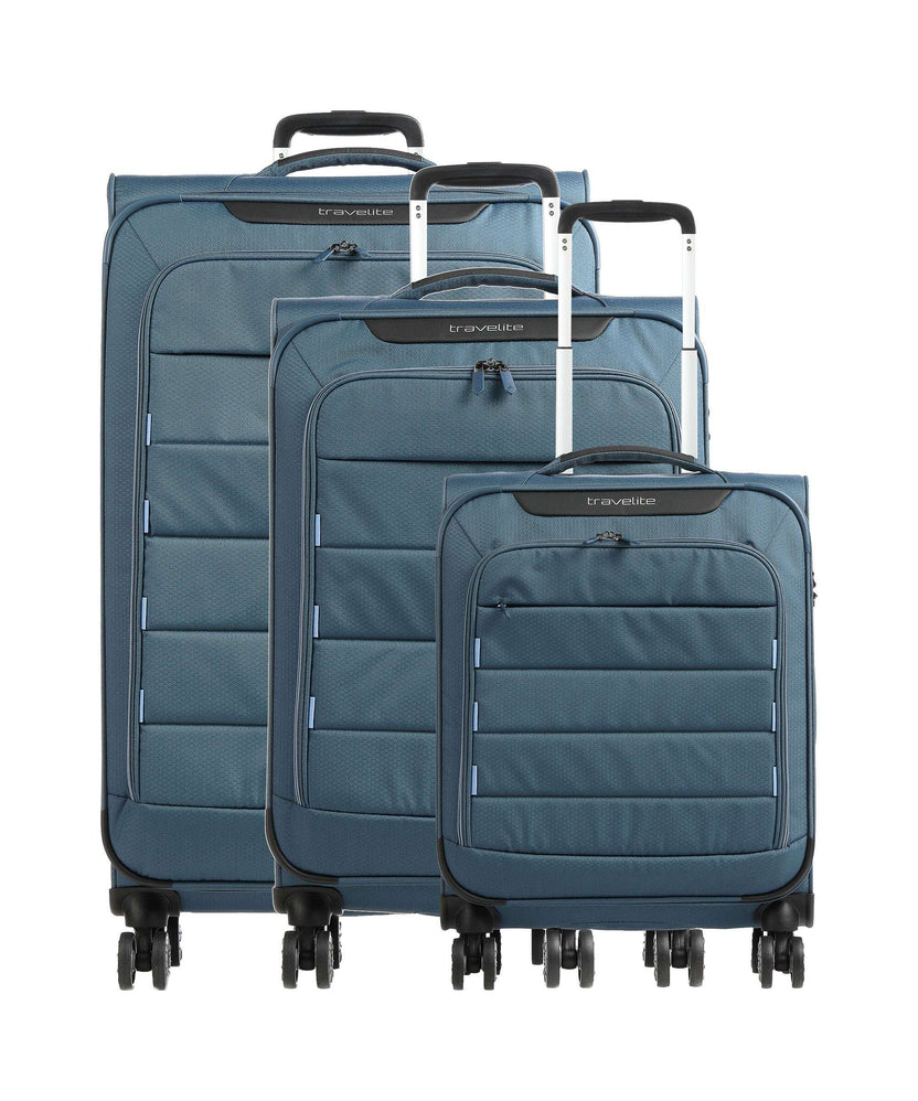 Travelite Skaii Suitcase set (4 wheels) panoramablau