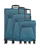 Travelite Chios Suitcase set (4 wheels) petrol