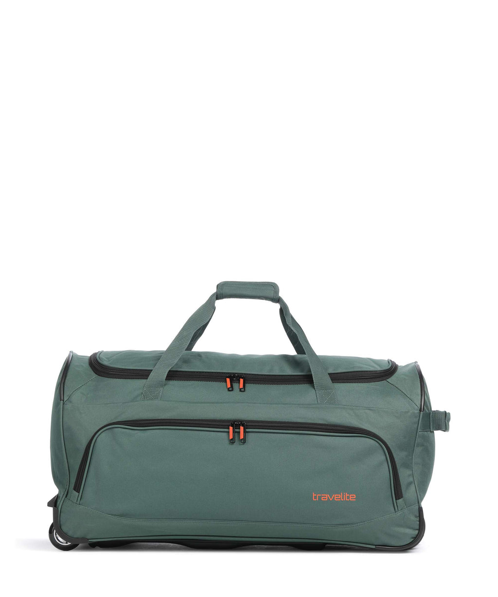 Travelite Basics Travel bag with wheels dunkelgrün