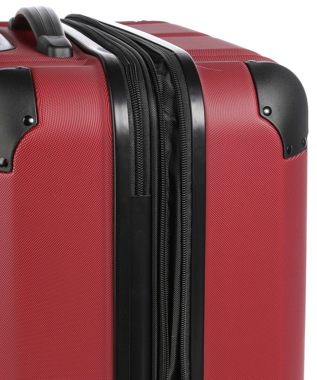 Travelite City Suitcase set (4 wheels) rot
