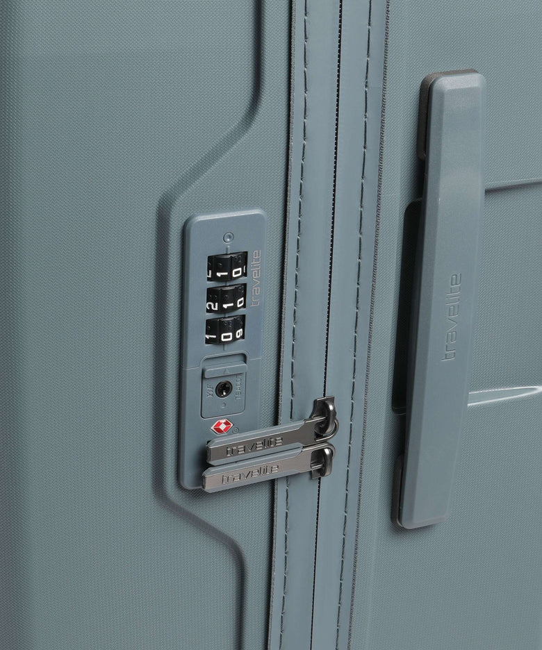 Travelite Elvaa Suitcase set (4 wheels) Blaugrau