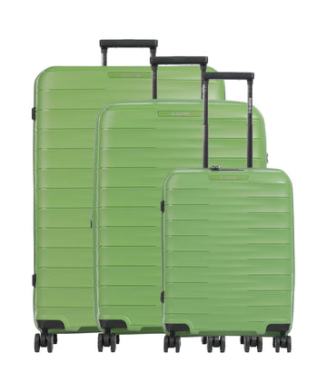 Travelite Mooby Sada 4-kolesových kufrov grün