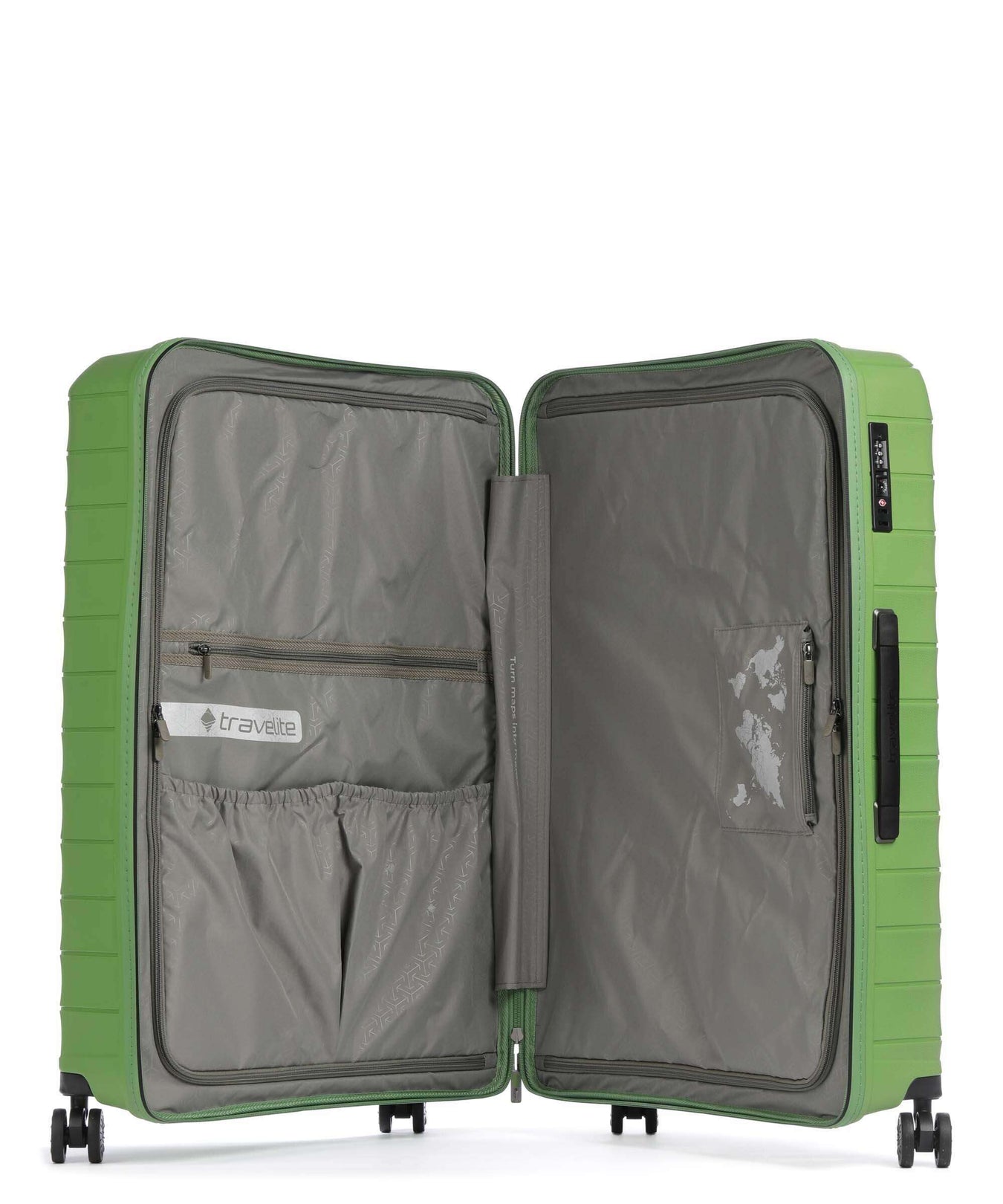 Travelite Mooby Spinner (4 wheels) grün