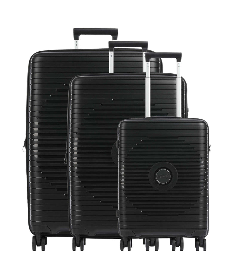 Travelite Orbita Suitcase set (4 wheels) schwarz