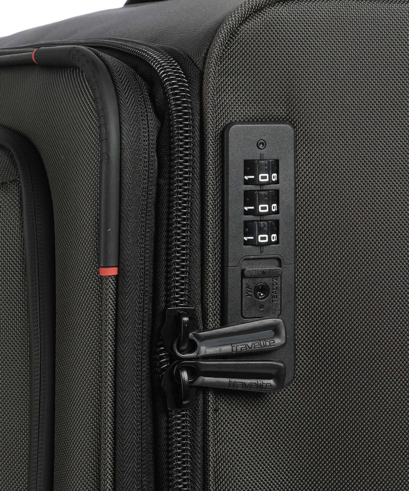 Travelite Crosslite 5.0 Spinner (4 wheels) oliv