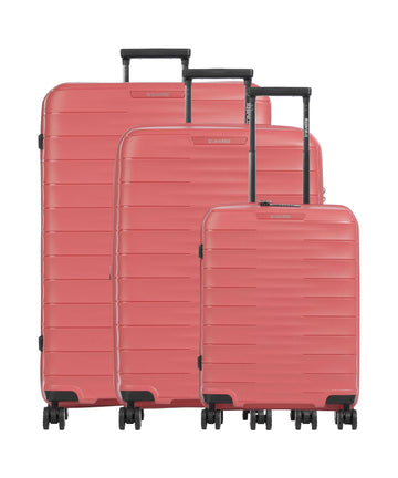 Travelite Mooby Sada 4-kolesových kufrov rot