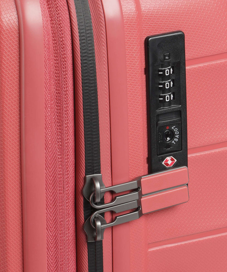 Travelite Mooby Suitcase set (4 wheels) rot