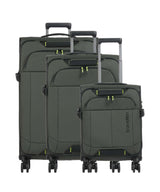 Travelite Briize Sada 4-kolesových kufrov khaki