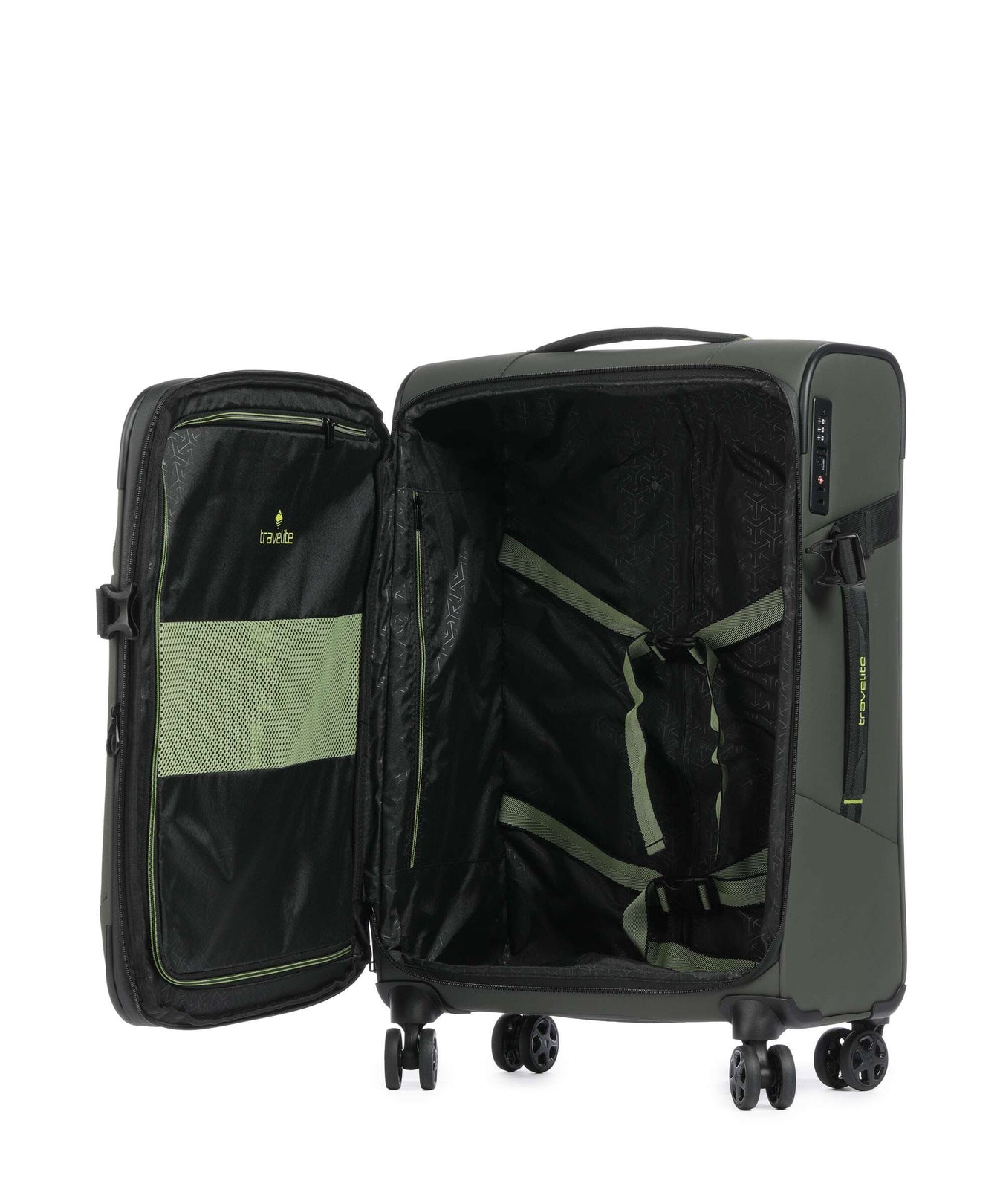 Travelite Briize Suitcase set (4 wheels) khaki