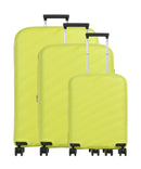 Travelite Burano Sada 4-kolesových kufrov apple green