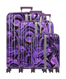 Travelite Lascana Edition Sada 4-kolesových kufrov purple swirl