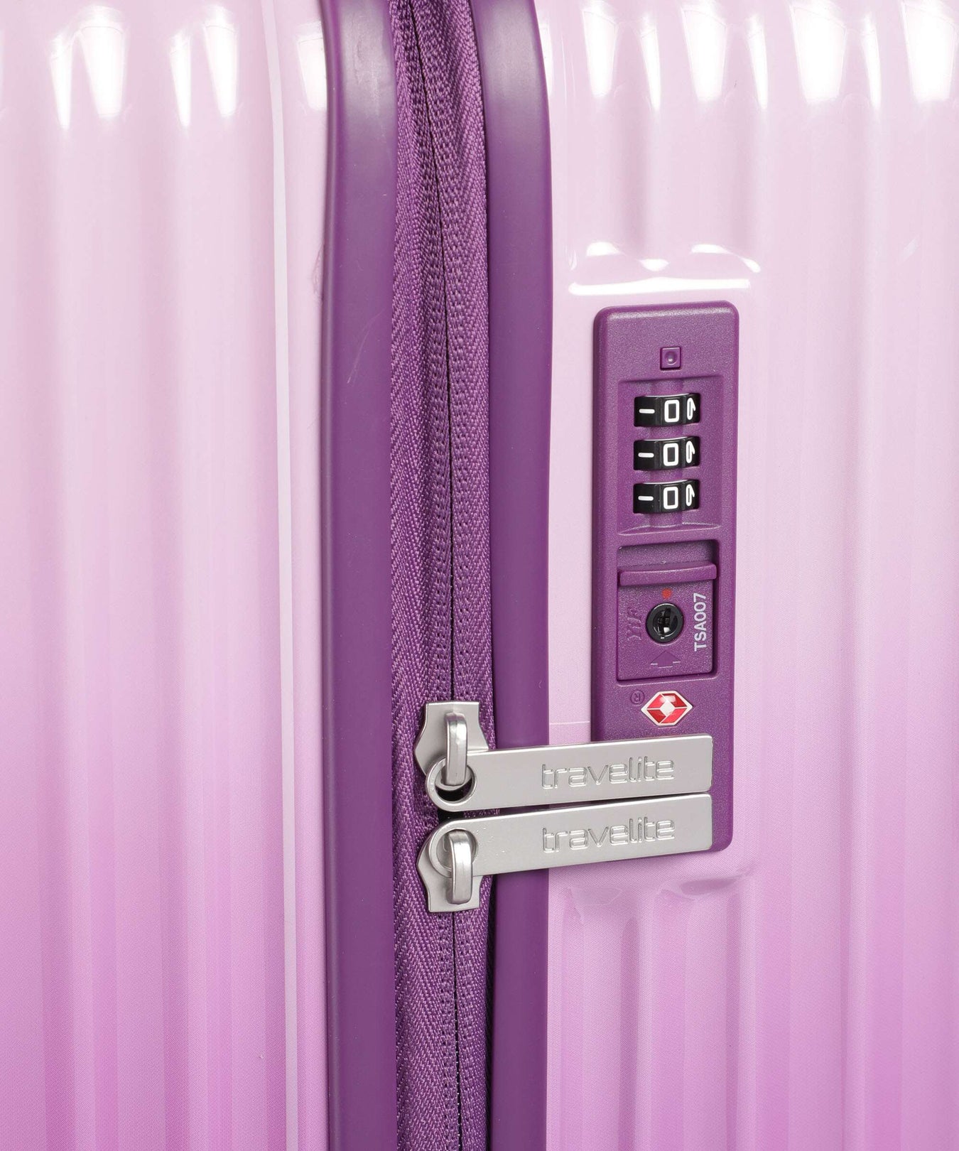 Travelite Lascana Edition Spinner (4 wheels) purple degrade