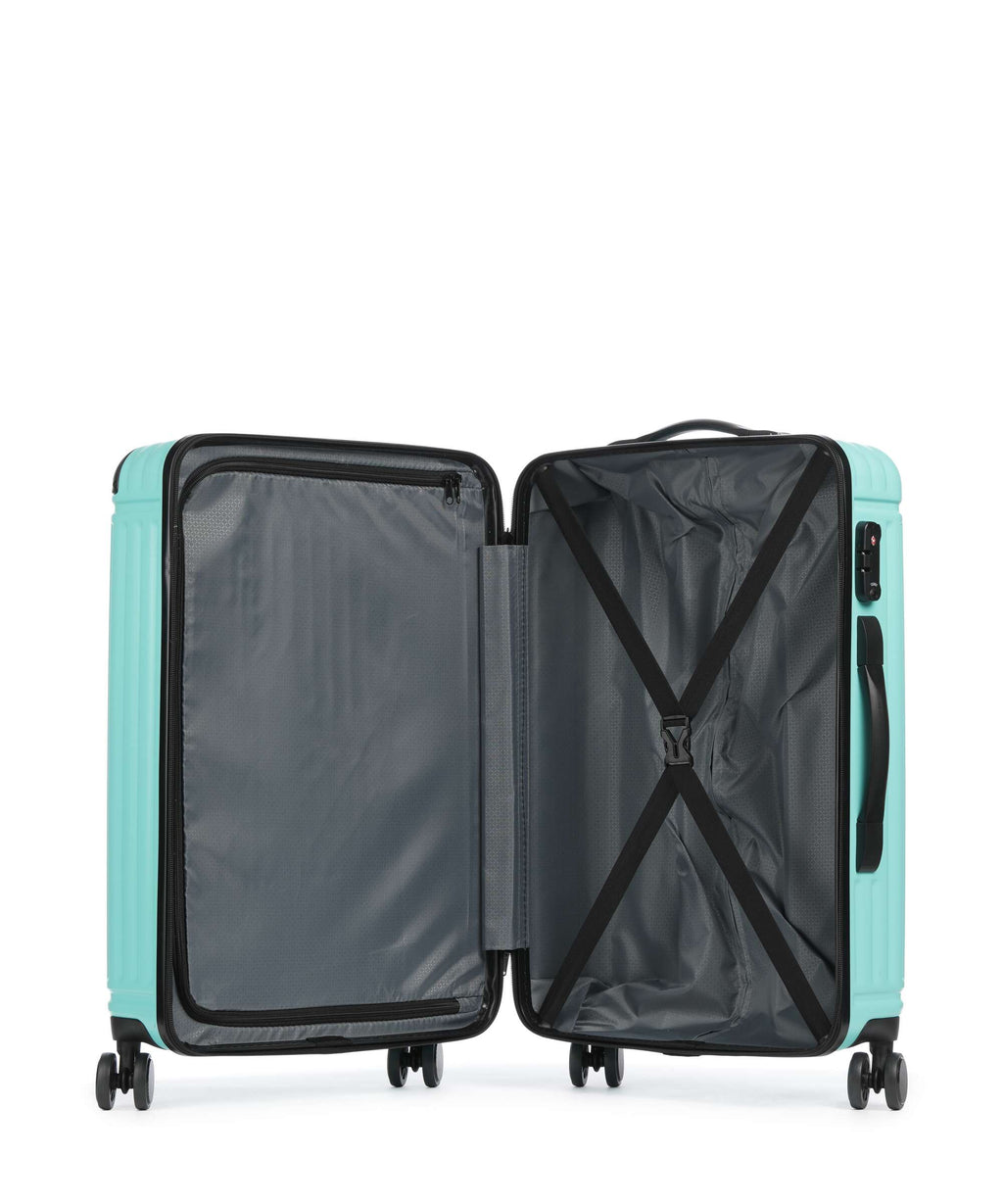 Travelite Cruise Suitcase set (4 wheels) light aqua