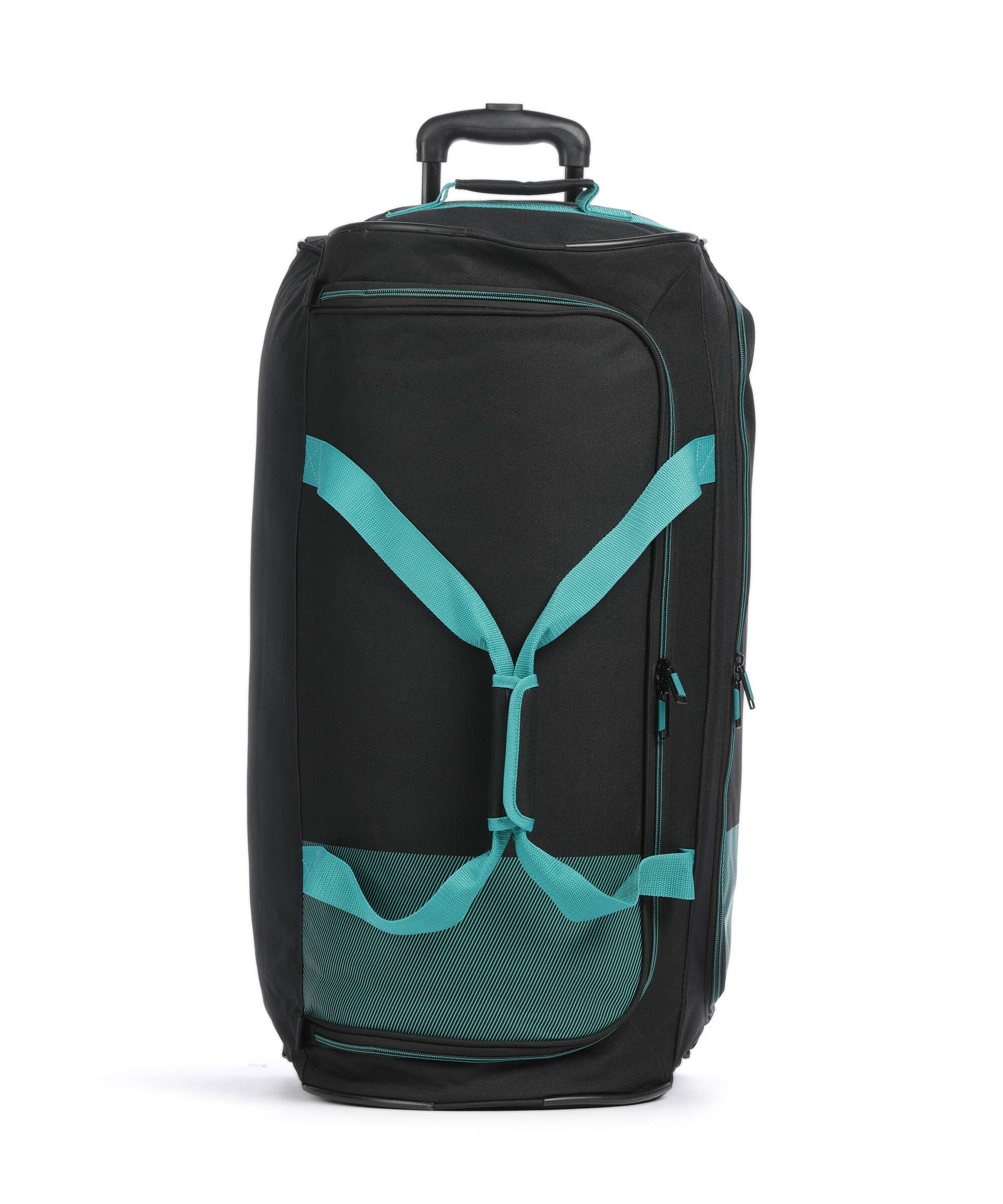 Travelite Basics Travel bag with wheels schwarz/petrol