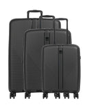 Travelite Air Stripe Sada 4-kolesových kufrov black