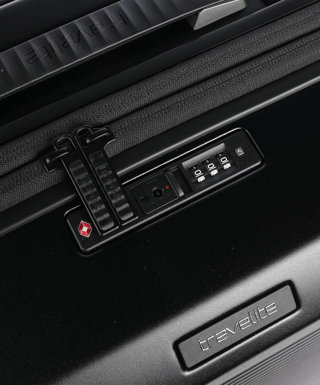 Travelite Millenium Suitcase set (4 wheels) black