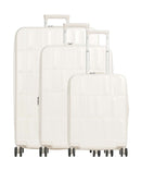 Travelite Panello Suitcase set (4 wheels) ivory