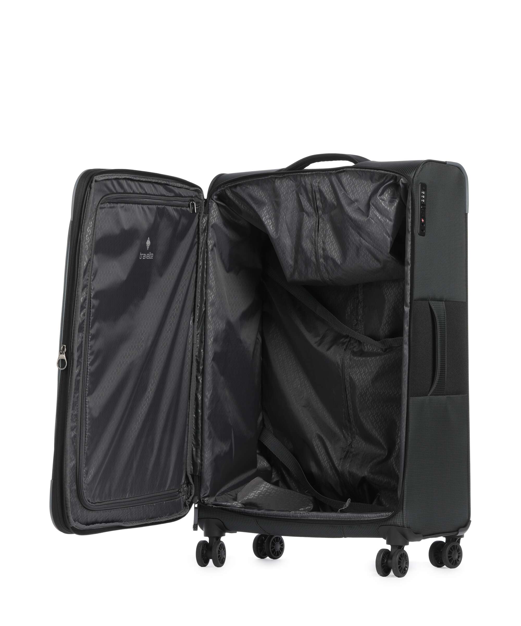 Travelite Corsiica Spinner (4 wheels) black
