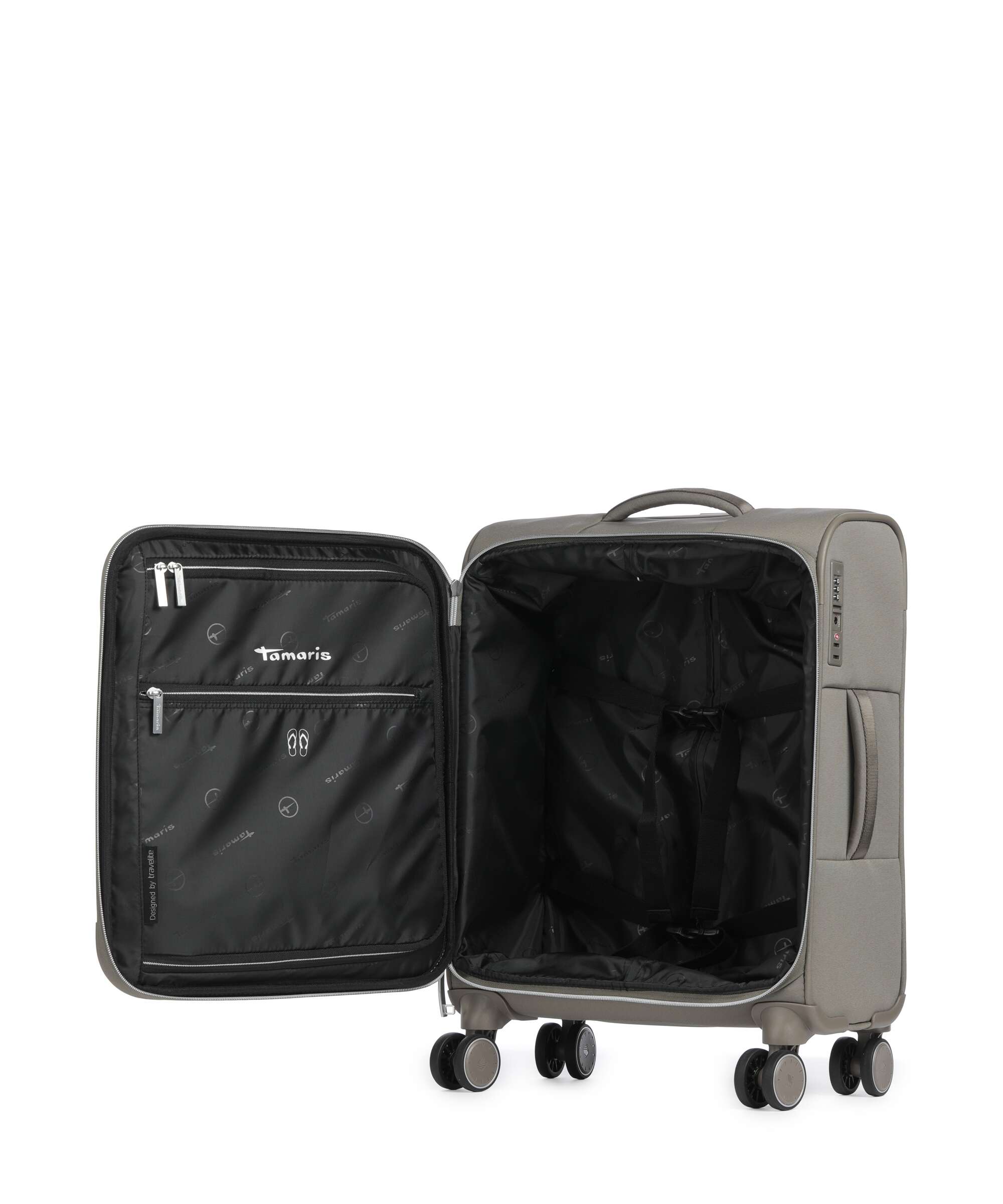 Travelite x Tamaris Voyaage Spinner (4 wheels) taupe