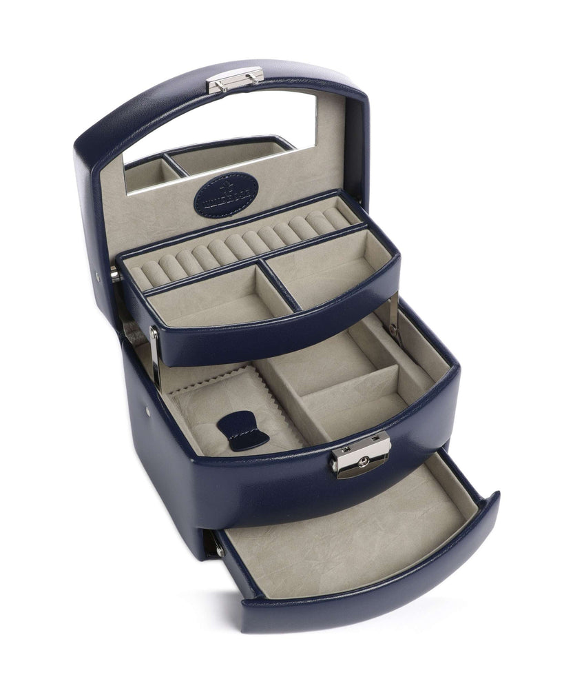 Windrose Merino Jewelry box dunkelblau