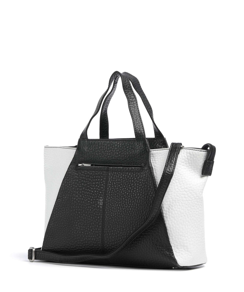 Voi Hirsch Verena Handbag schwarz/weiss