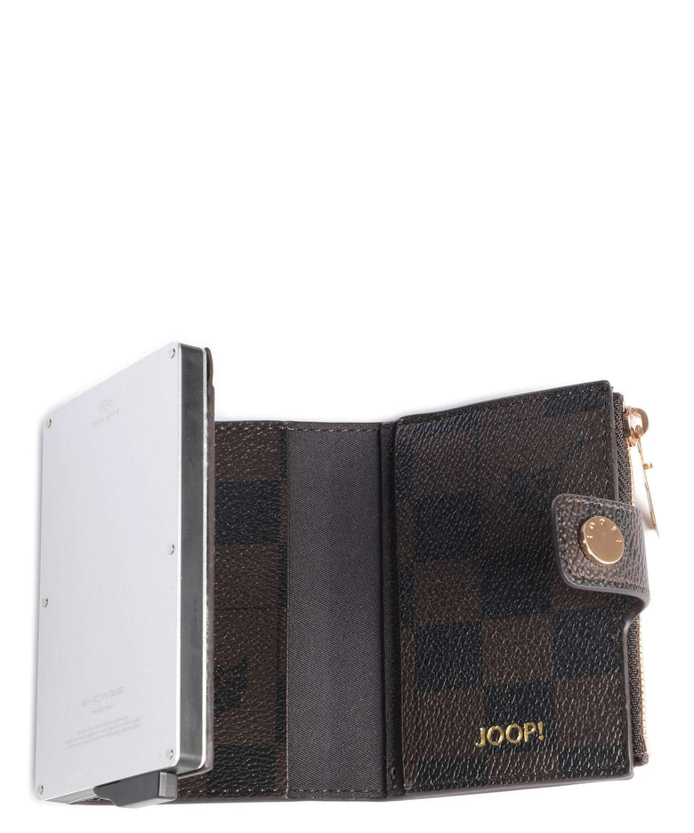 JOOP! Cortina Piazza C-Four Credit card holder seal brown