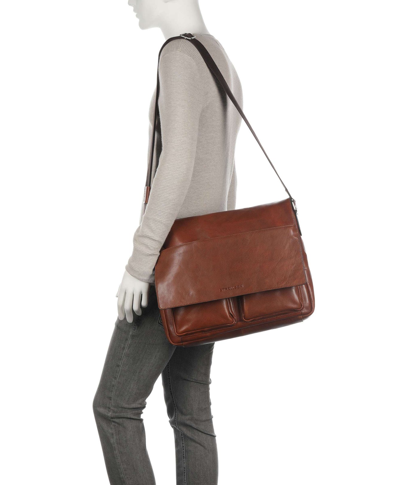 Strellson Kenley Jeremy Briefcase cognac