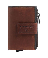 Strellson Brick Lane C-Four RFID Puzdro na kreditné karty dark brown