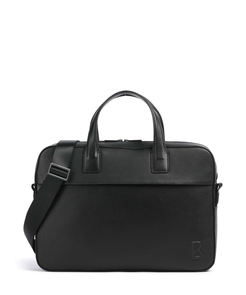 Bogner Kiroro text Briefcase black