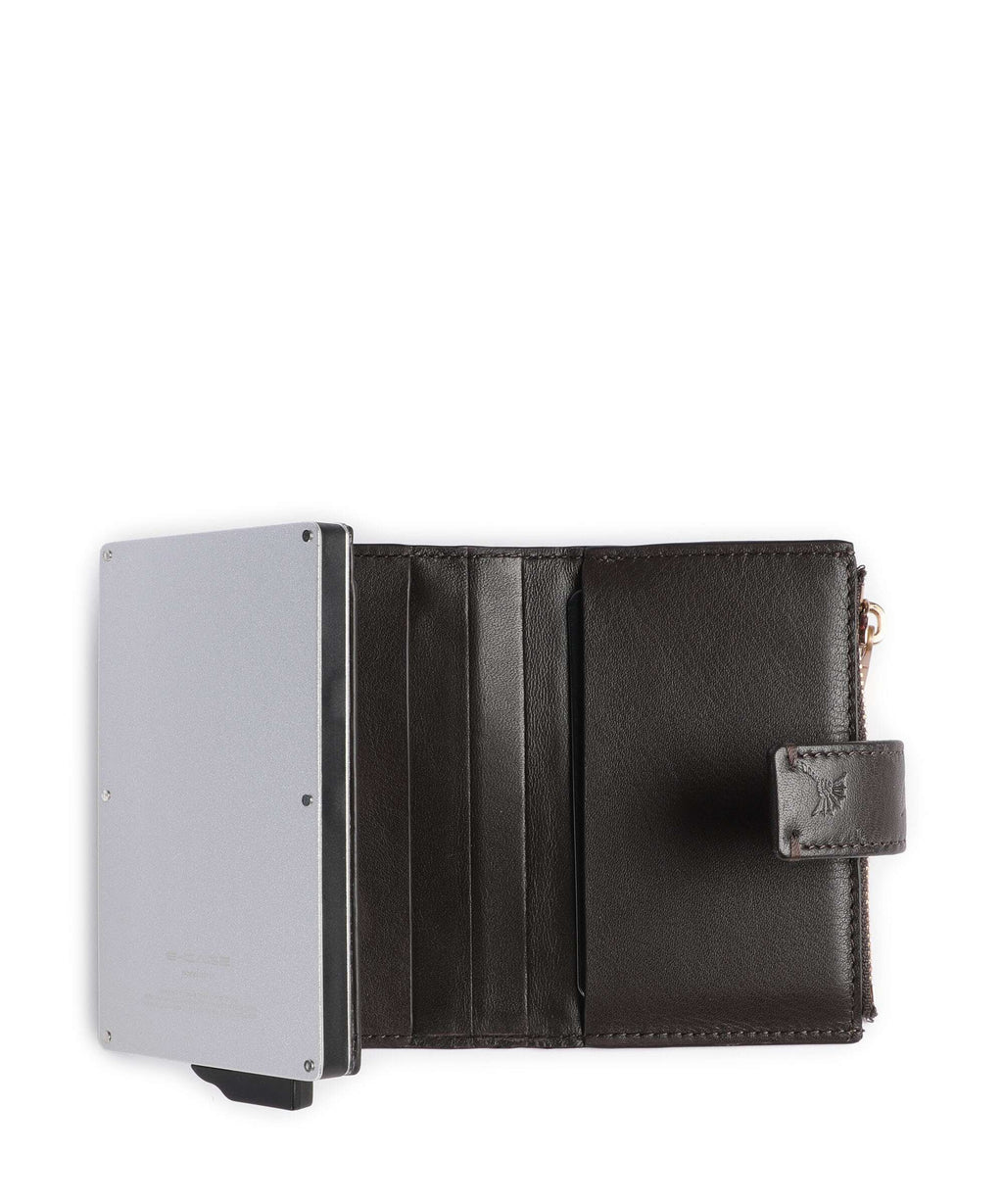 JOOP! Leggero Stampa C-Four RFID Credit card holder dark brown