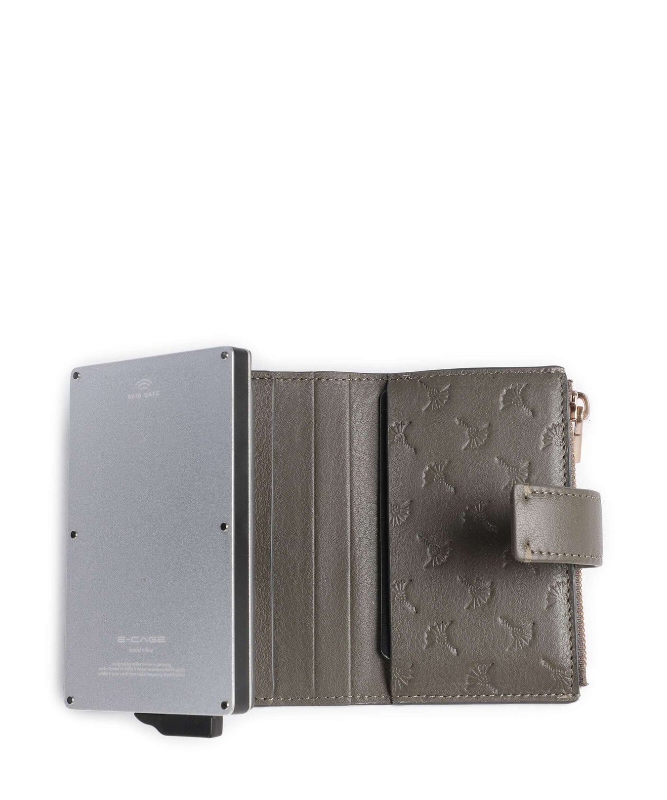 JOOP! Sofisticato 1.0 E-Cage RFID Credit card holder burnt olive
