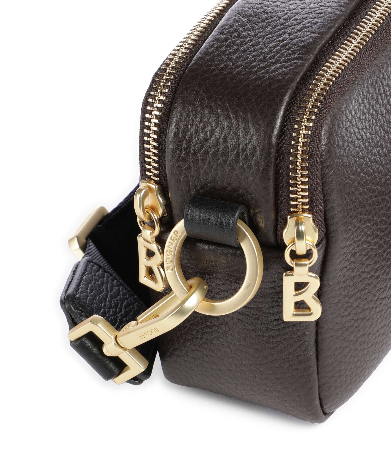 Bogner Wallis Avy Crossbody bag seal brown