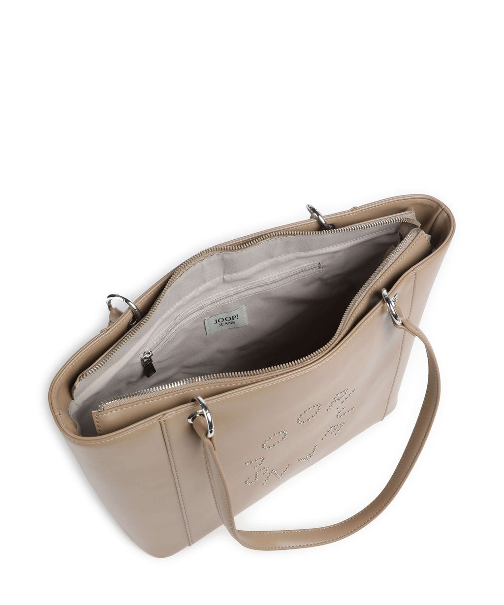JOOP! Jeans Giro Borchia Imani Tote bag taupe