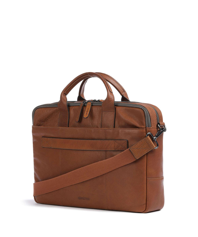 Strellson Hyde Briefcase cognac
