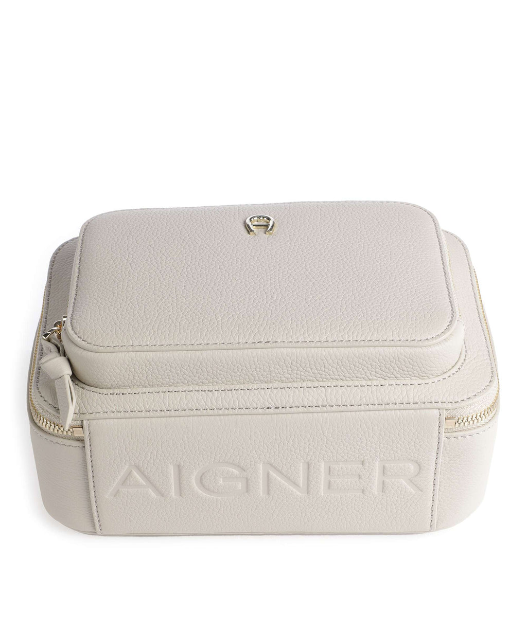 Aigner Zita S Crossbody bag pearl white