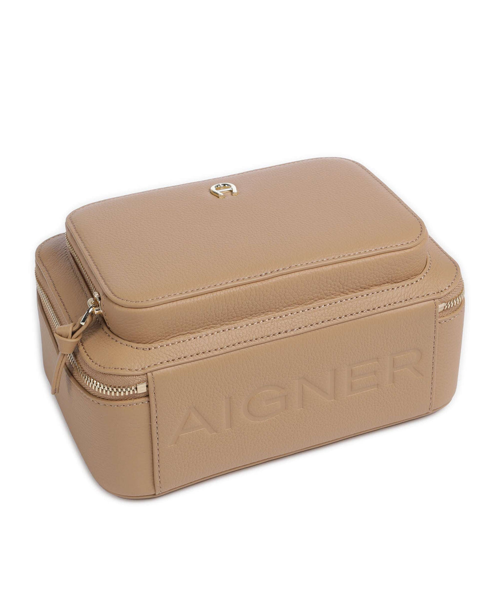 Aigner Zita S Crossbody bag trench beige
