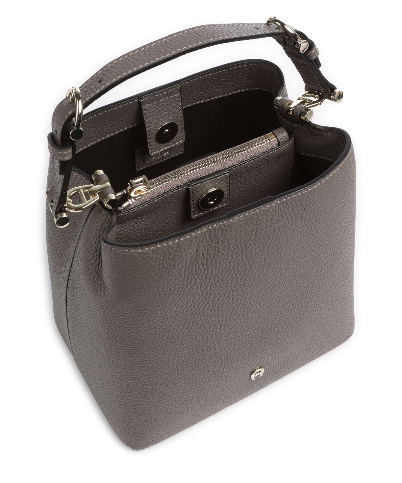 Aigner Delia S Bucket bag coal brown
