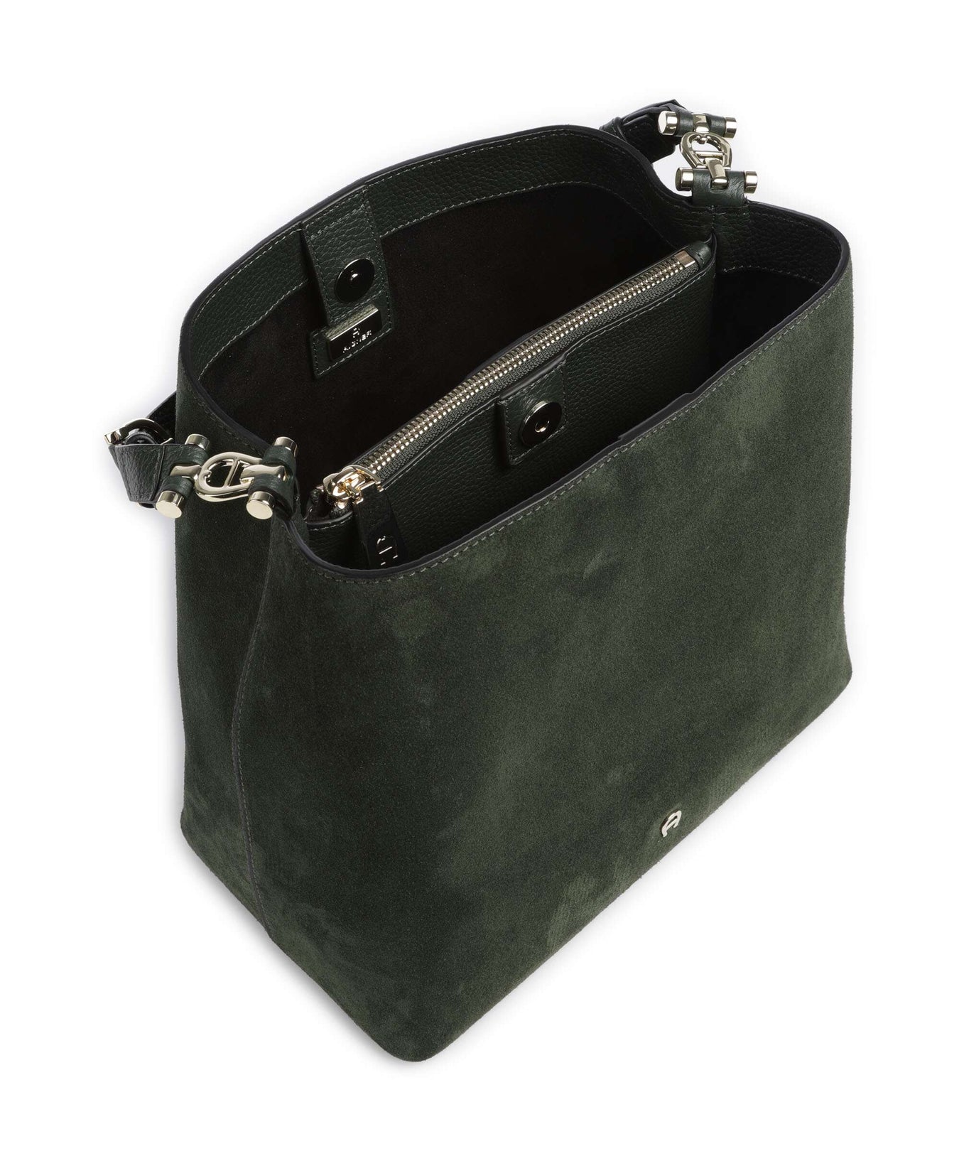 Aigner Delia M Hobo bag hunter green