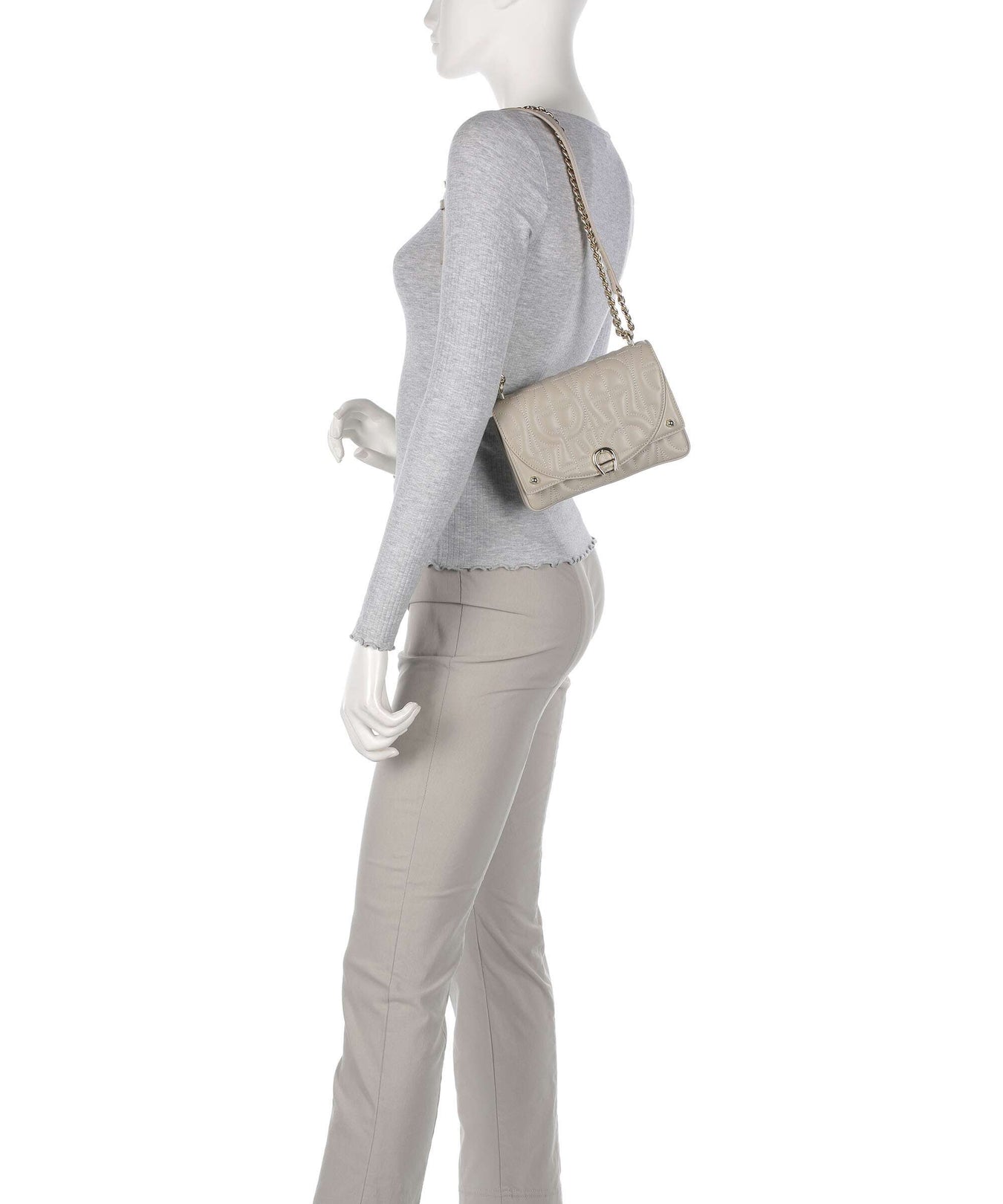 Aigner Diadora XS Shoulder bag alpaca beige