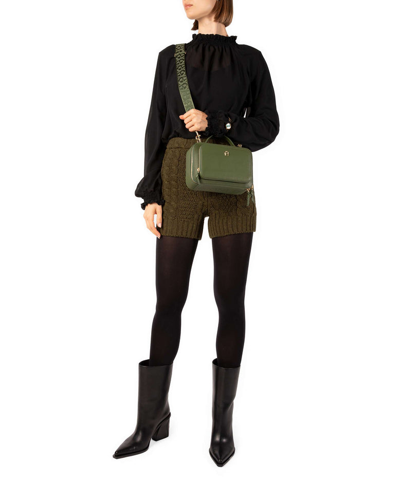 Aigner Zita S Crossbody bag dark olive