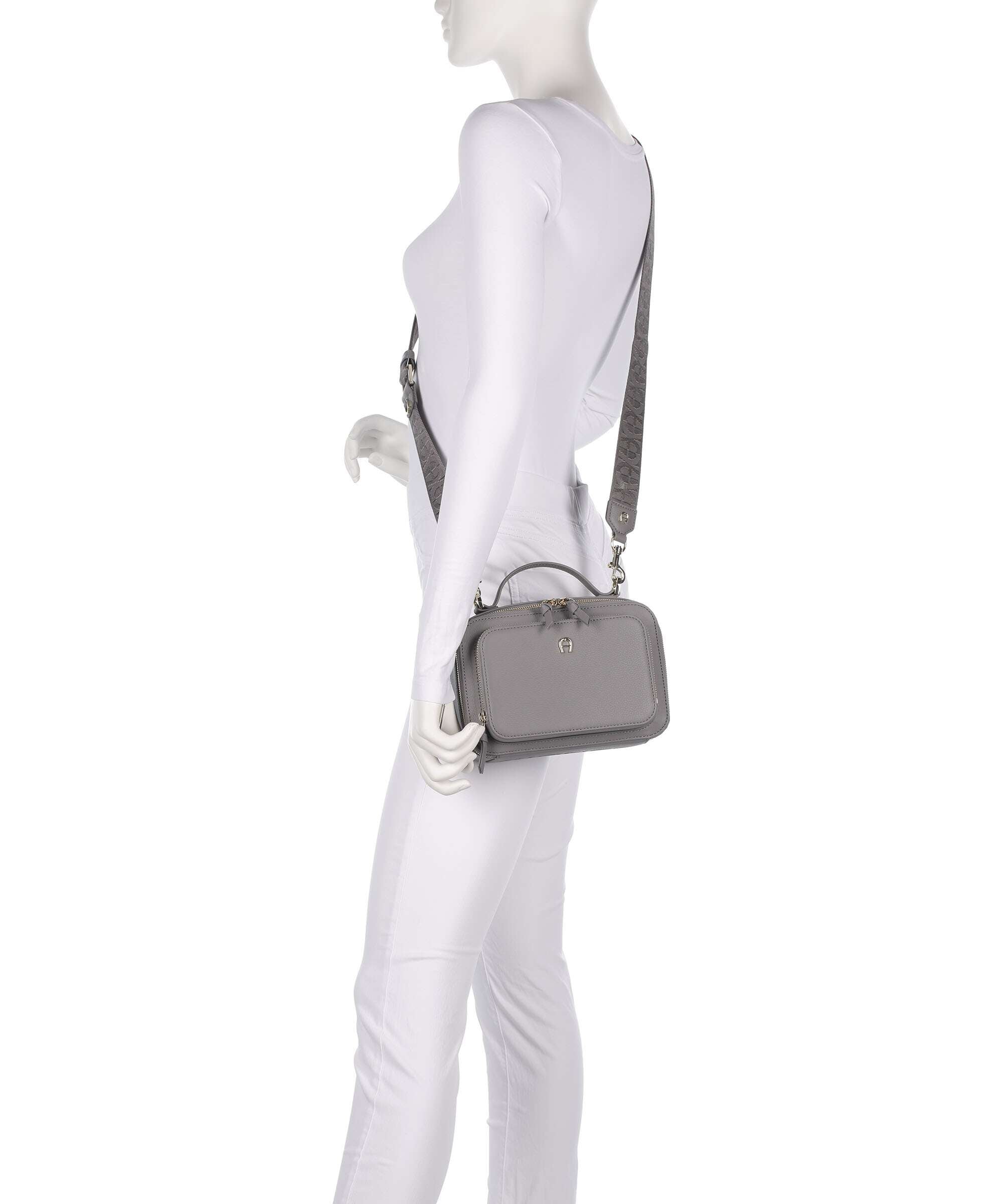 Aigner Zita S Crossbody bag iron grey