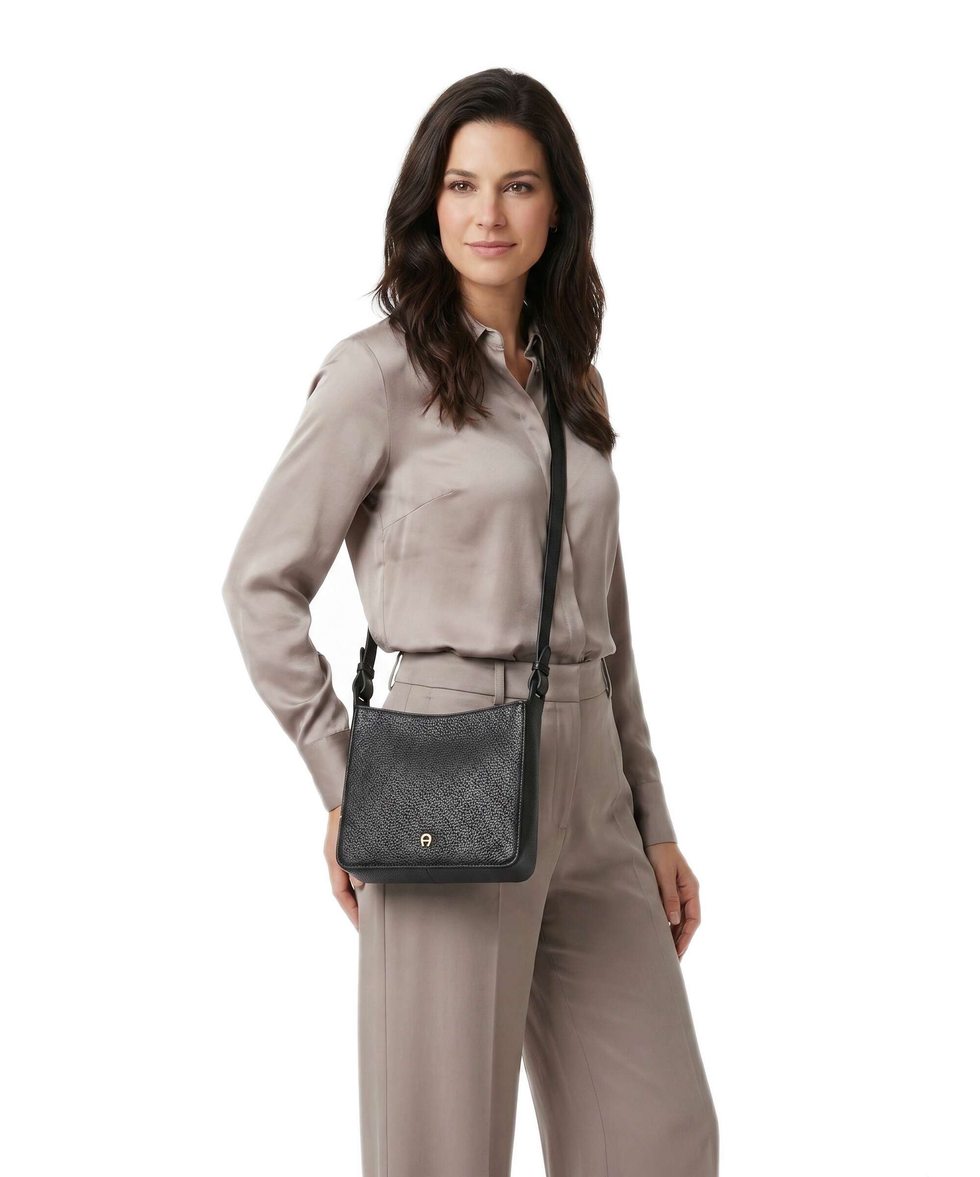 Aigner Pura S Crossbody bag black